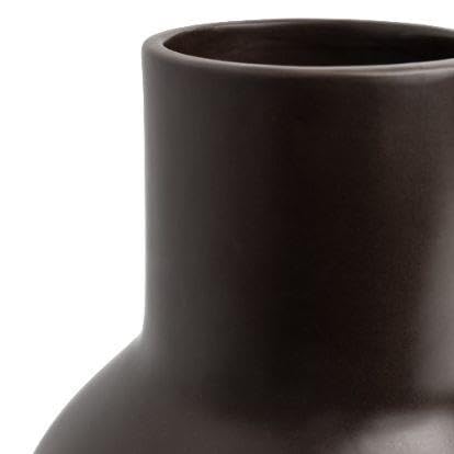 Brown Ceramic Vase, 10 Inch(Brown) - product image 2