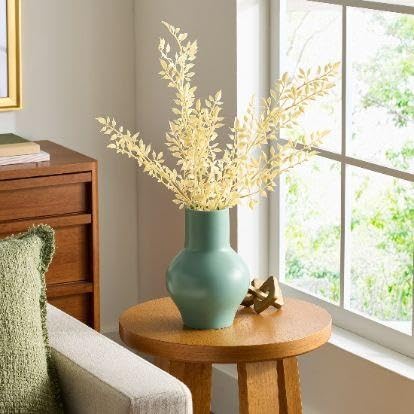 Brown Ceramic Vase, 10 Inch(Green) - product image 4