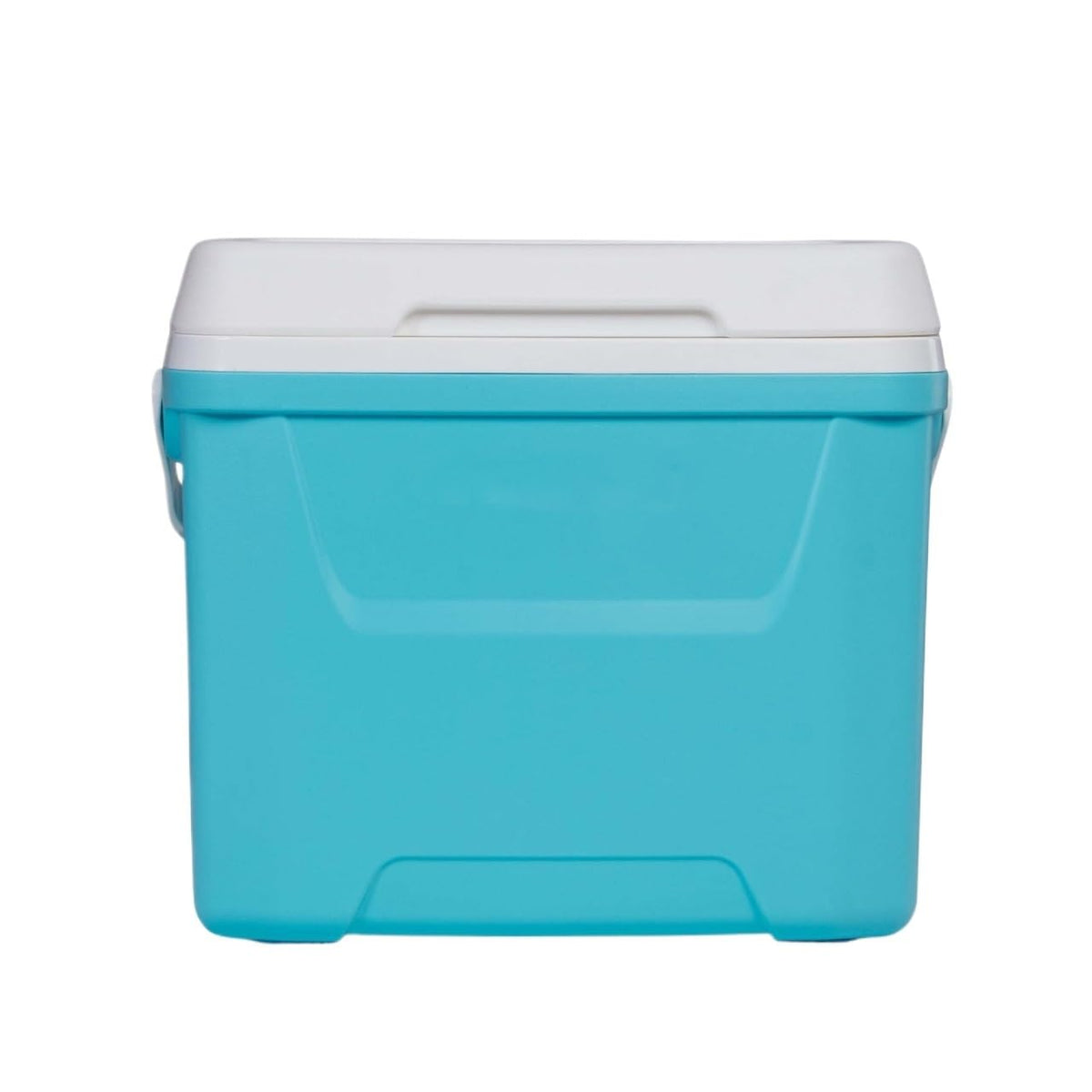 28QT Hard Sided Portable Insulated Ice Chest Cooler Box, 26L Large Capacity Thermal Cooling With Body-Fitting Curved Back For Outdoor Camping Picnic Beach Day Trips