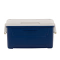 48QT Hard Sided Insulated Ice Chest Cooler Box, 45L Large Capacity Long Lasting Cooling Thermal With Stain Resistant Liner For Camping Beach Picnic Tailgating Family Outdoor Gatherings