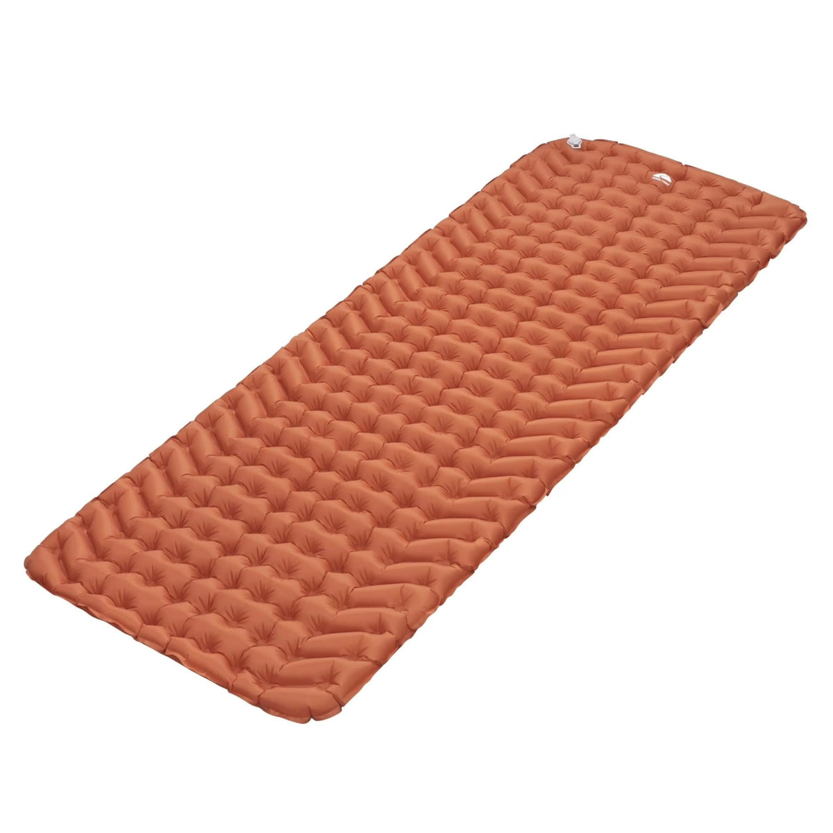 Rectangular Camping Sleeping Pad, CrossWing Anti-Roll Inflatable Mat, R-Value 1.3 Lightweight Backpacking Air
