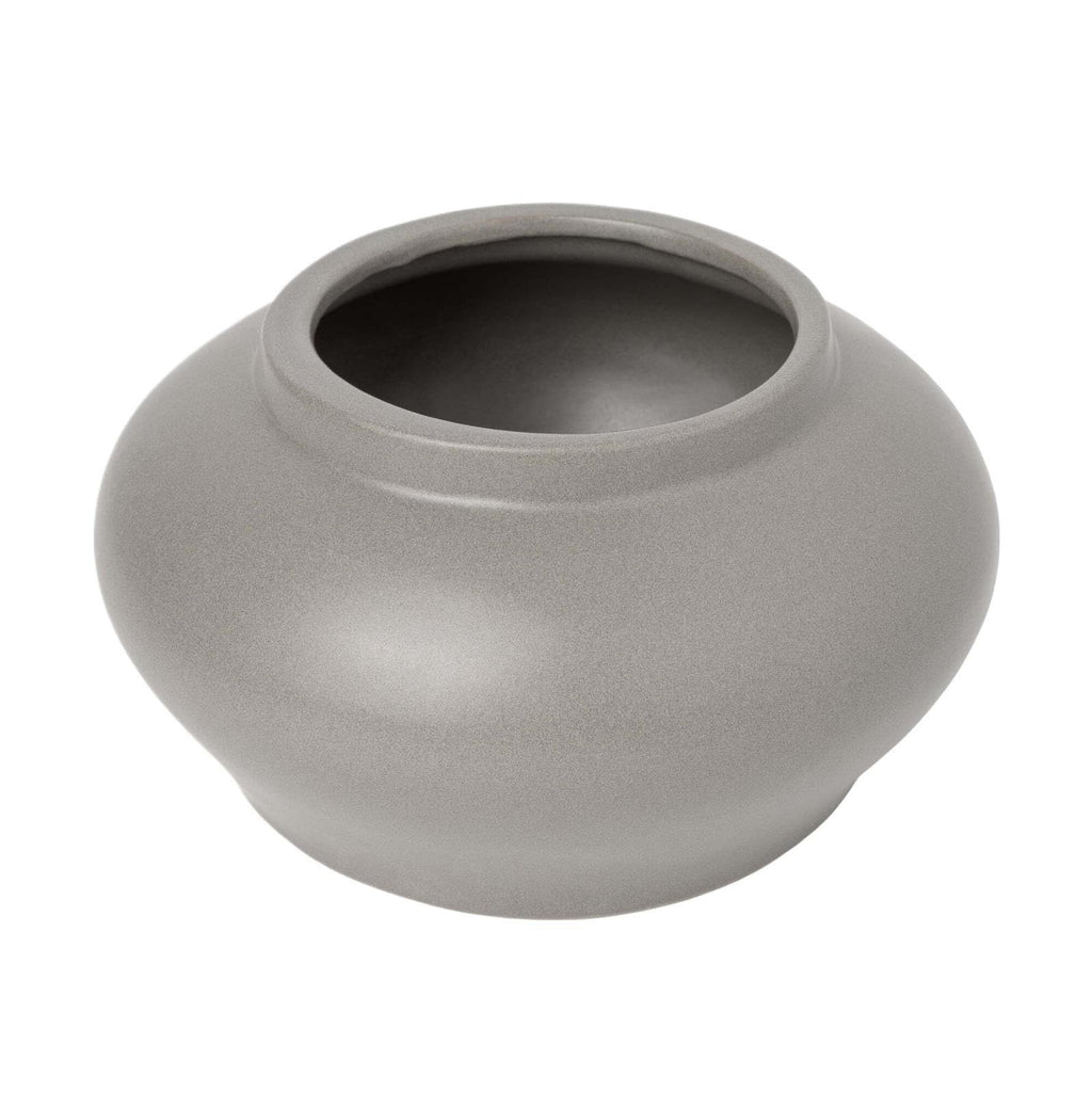 Gray Ceramic Decorative Vase