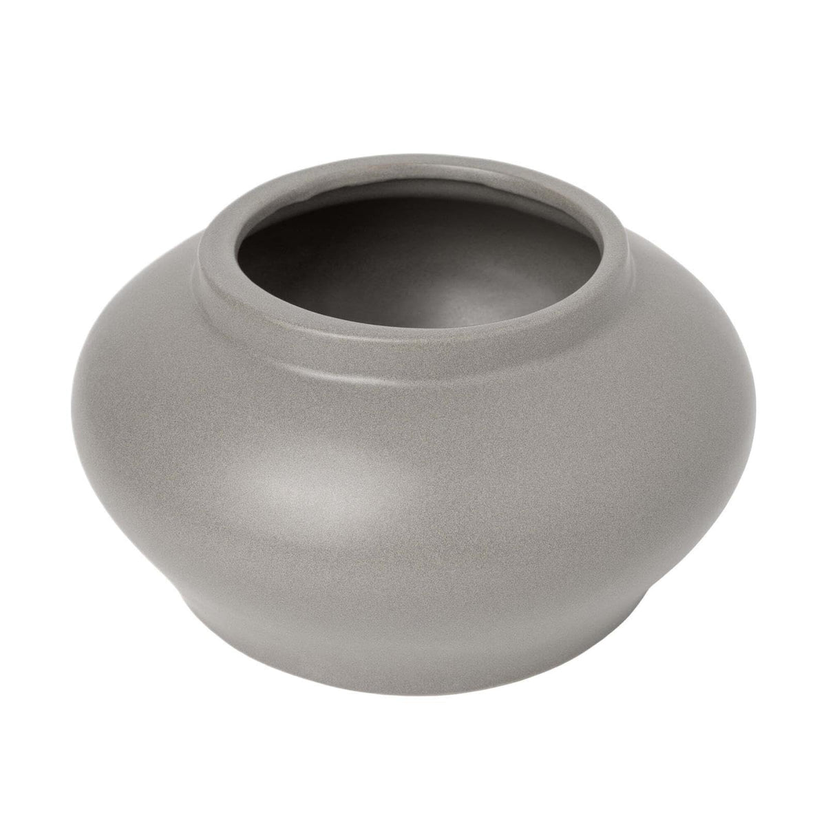 Gray Ceramic Decorative Vase
