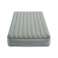 Queen Size 10 Inch Inflatable Air Mattress With Built-in Electric Pump, Velvet Flocked Top Bed, Foldable Portable For Indoor Guest Room Travel Camping