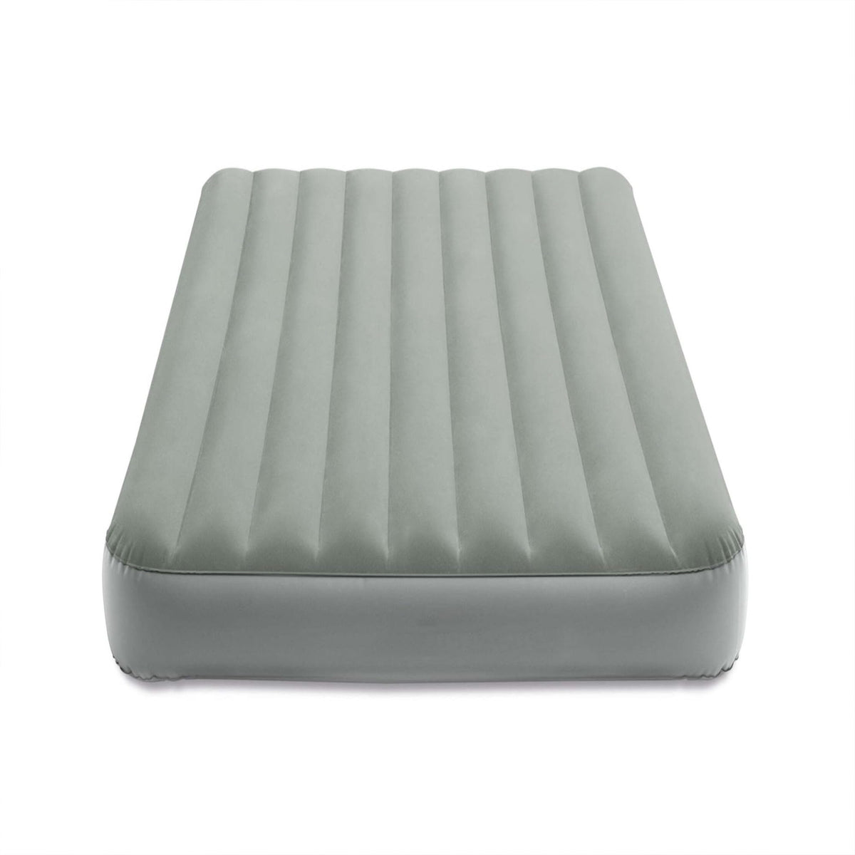 Queen Size 10 Inch Inflatable Air Mattress With Built-in Electric Pump, Velvet Flocked Top Bed, Foldable Portable For Indoor Guest Room Travel Camping