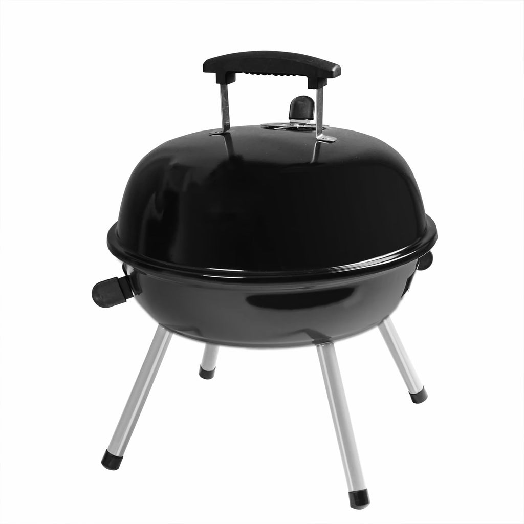14.5 Inch Black Portable Dome Charcoal Grill