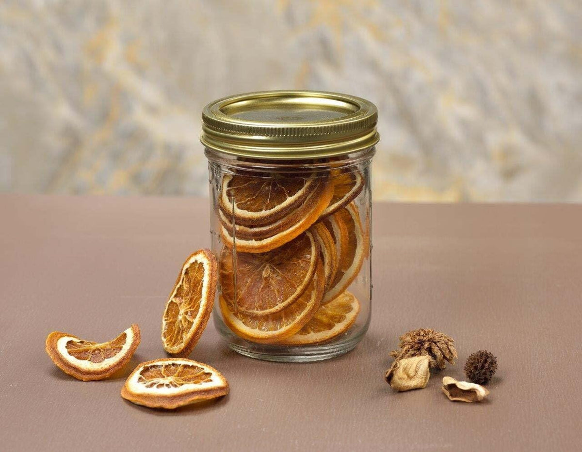 (2 Pack) 16oz Wide Mouth Pint Clear Glass Canning Jars With Gold Metal Lids & Screw Bands, 12 Count Stackable Airtight Containers For Meal Prep, , Candle & DIY Crafts product image
