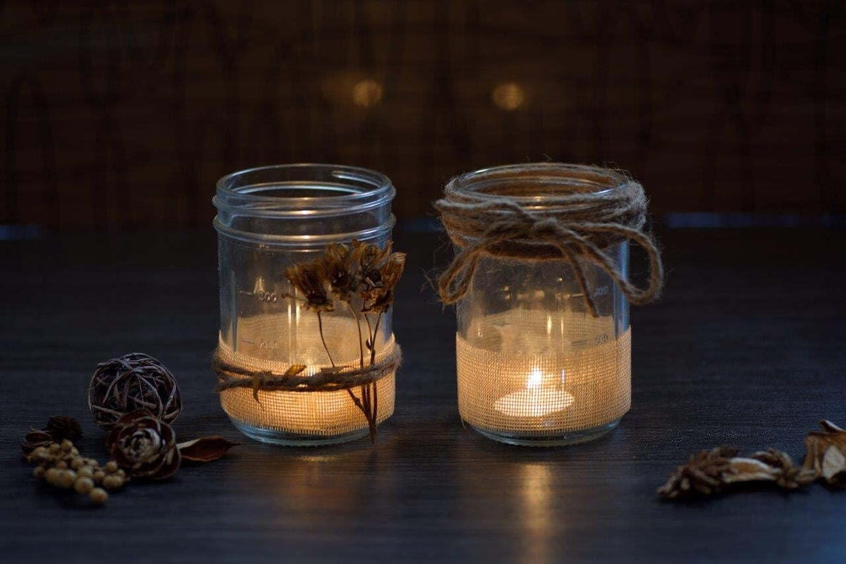 (2 Pack) 16oz Wide Mouth Pint Clear Glass Canning Jars With Gold Metal Lids & Screw Bands, 12 Count Stackable Airtight Containers For Meal Prep, , Candle & DIY Crafts product image