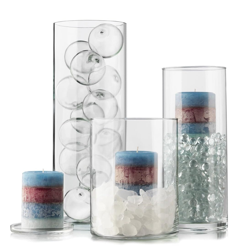 Clear Glass Cylinder Floral Vase, 15"(Single) - product image 4