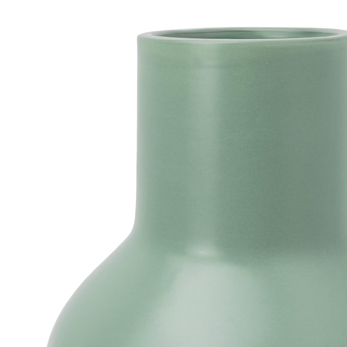 Brown Ceramic Vase, 10 Inch(Green) - product image 2