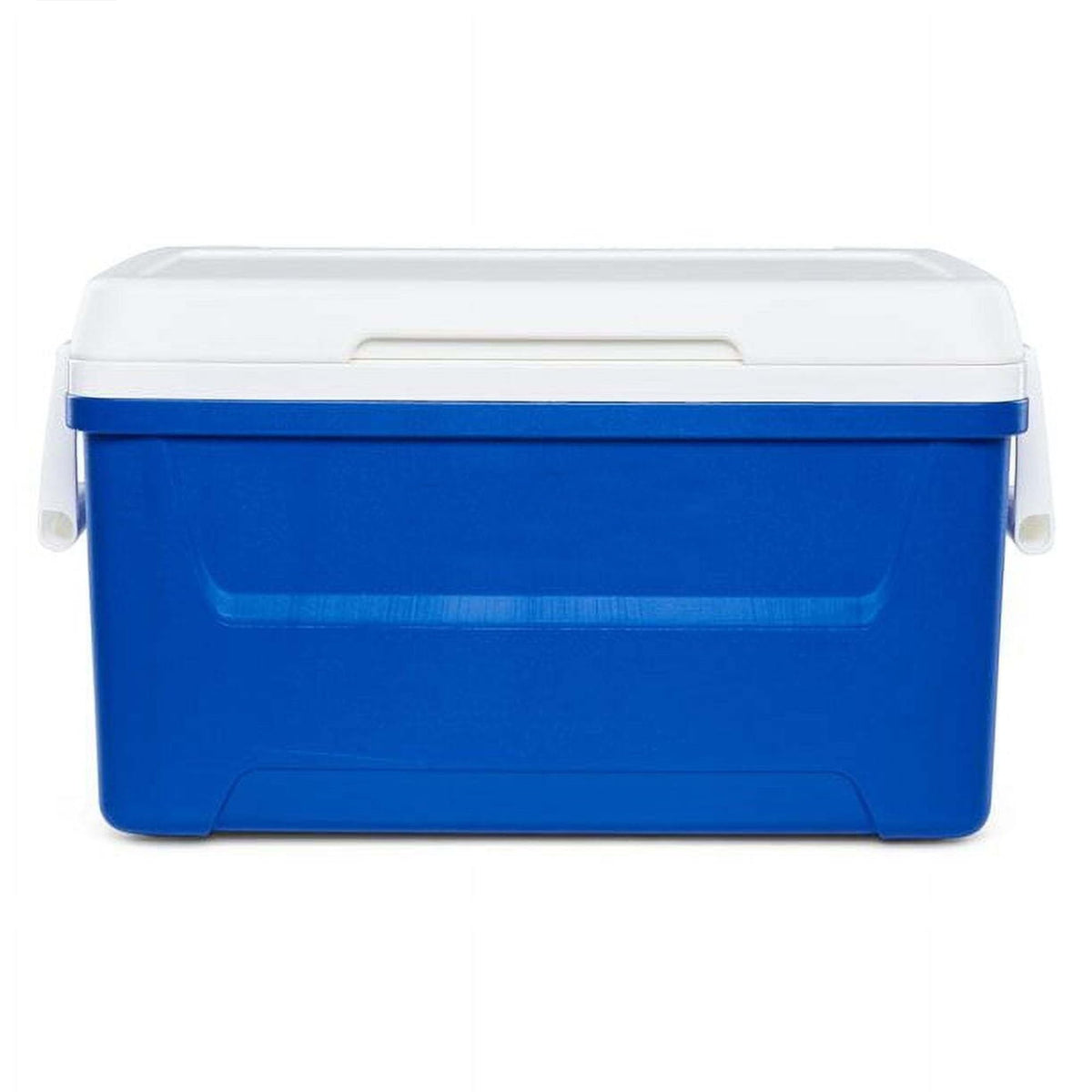48QT Hard Sided Insulated Ice Chest Cooler Box, 45L Large Capacity Long Time Cold Retention Cooling With Stain & Odor Resistant Liner For Camping Beach Picnic Tailgating Family Outdoor Party