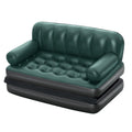 5-in-1 Inflatable Air Couch, Convertible Sofa Bed With Quick Valve, Holds 661lbs Indoor Outdoor Use