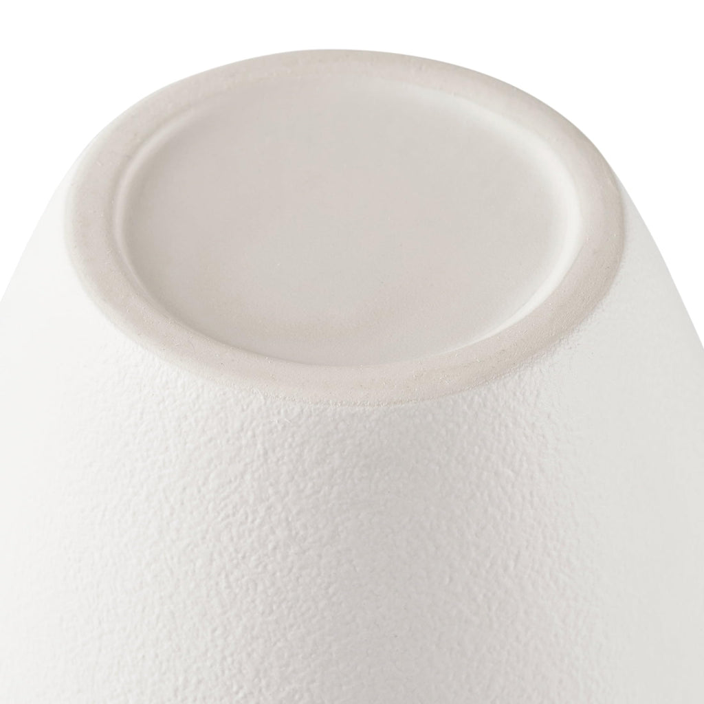 White Handled Ceramic Vase, 7.48 In X . In 9.45 In - product image 3